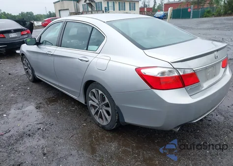 2013 Honda Accord Sport z USA, uszkodzony, nr VIN 1HGCR2F54DA241062